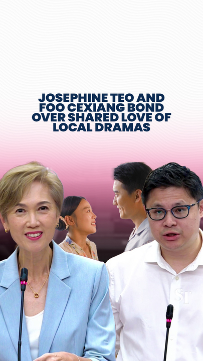 Josephine Teo and Foo Cexiang bond over their shared love for local dramas