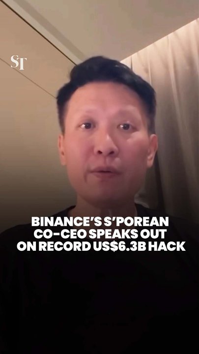 Binance to cover all losses from company funds, says co-CEO on US$6.3b hack