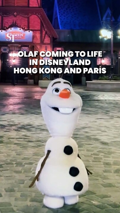 Disney Imagineering brings Olaf to life, will be seen at Disneyland Hong Kong and Paris