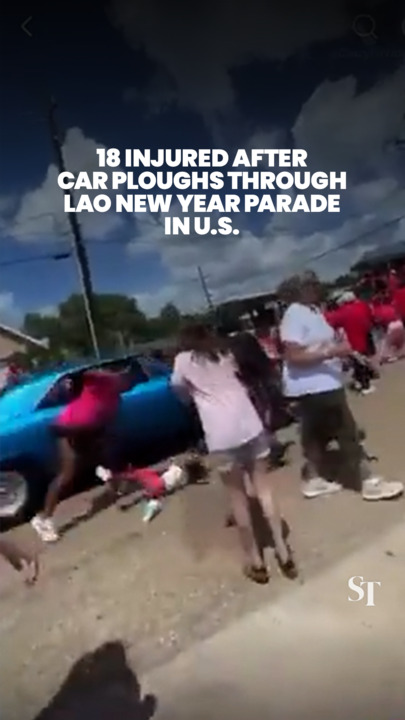 Man drives car through Lao New Year parade in Louisiana, injures 15