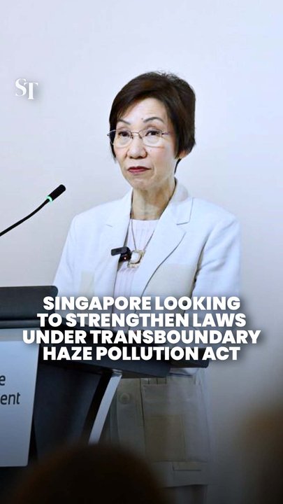 Singapore to strengthen transboundary haze law