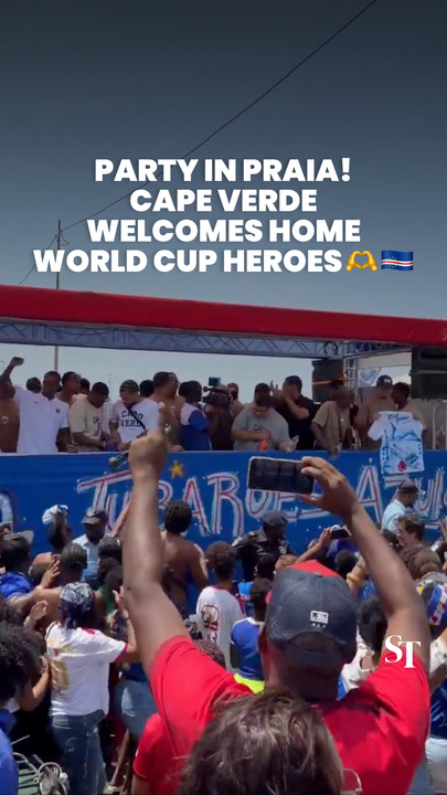 Small but mighty: Cape Verde team welcomed home as heroes 🇨🇻🫶