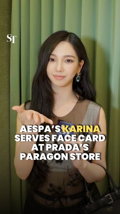 Karina from K-pop girl group Aespa tells ST her favourite Singaporean dish