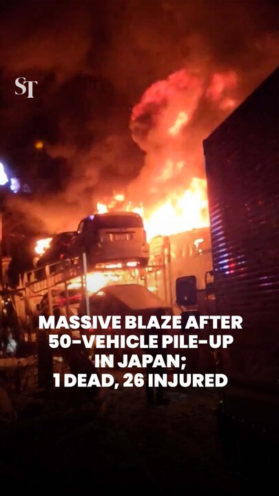 1 dead, 26 injured in 50-vehicle expressway pile-up north-west of Tokyo