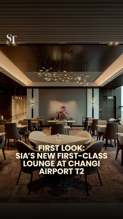 First look: SIA’s new first-class lounge at Changi Airport T2