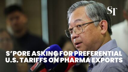 Cingapura pedindo tarifas preferenciais sobre exportações farmacêuticas em negociações comerciais dos EUA