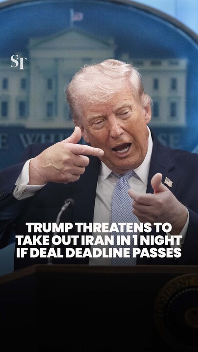 The entire country of Iran can be taken out in 1 night: Trump