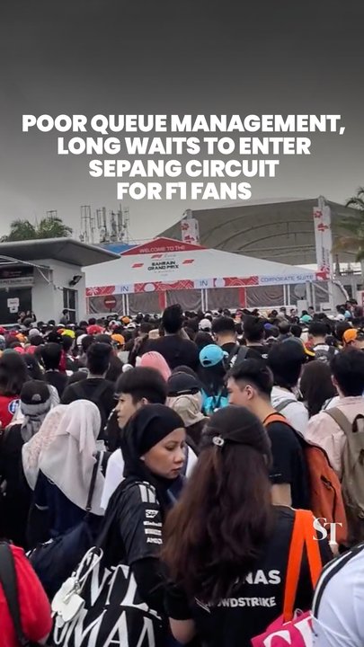 F1 fans in Sepang complain of long waits, poor queue management