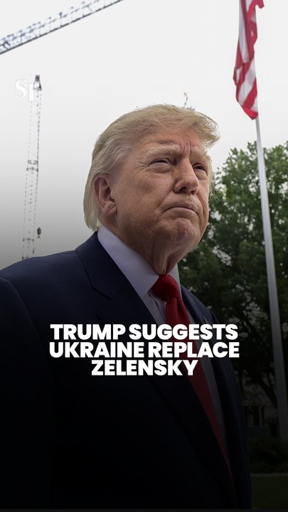 ‘I suggest they get a new leader’: Trump on Zelensky 