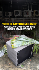 'So de partir o coração': um dia de The River Valley Fire