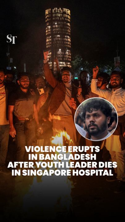 Violence erupts in Bangladesh after youth leader dies in Singapore hospital