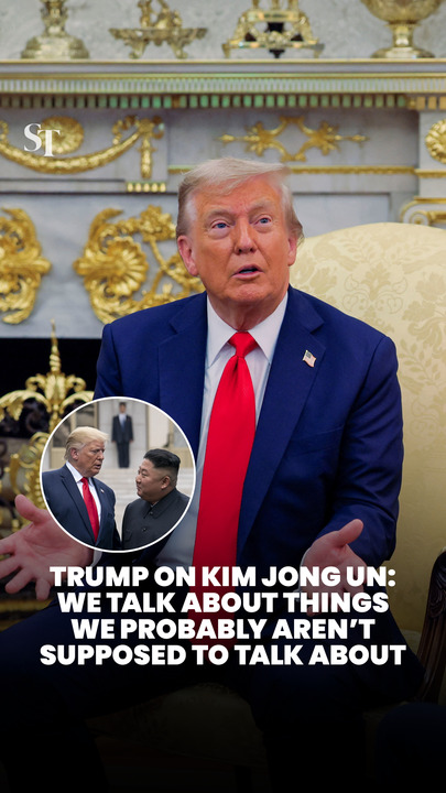 Trump on wanting to meet North Korea’s Kim Jong Un