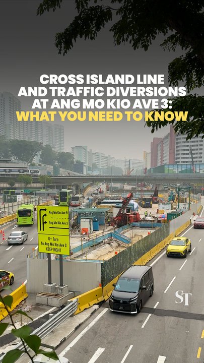 Traffic diversions at Ang Mo Kio Ave 3: What you need to know