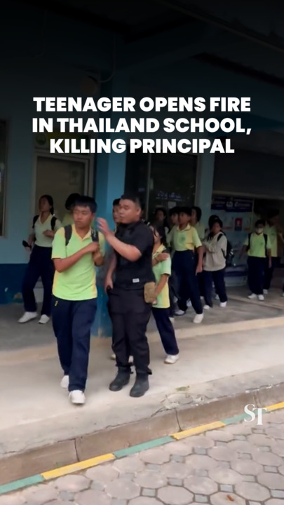 18-year-old teenager kills principal in Thailand school shooting