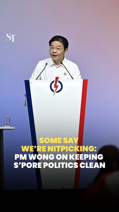 Some say we are nitpicking: PM Wong on keeping S’pore politics clean