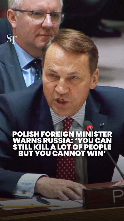 Poland’s foreign minister tells Russia to stop Ukraine war before it destroys Russia’s future