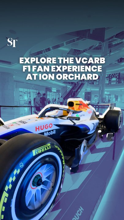 Explore the VCARB F1 fan experience at Ion Orchard
