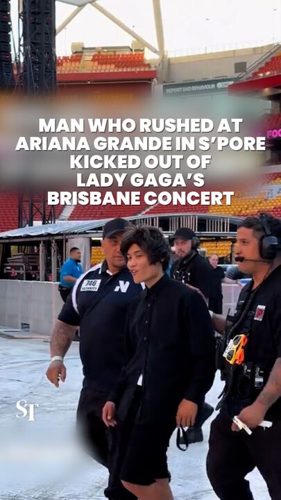 Man who rushed at Ariana Grande at Singapore’s Wicked premiere booted from Lady Gaga’s Brisbane show