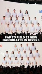 Pap para o campo 32 novos candidatos, alguns para formar 'núcleo da próxima equipe 5G': PM Wong | GE2025