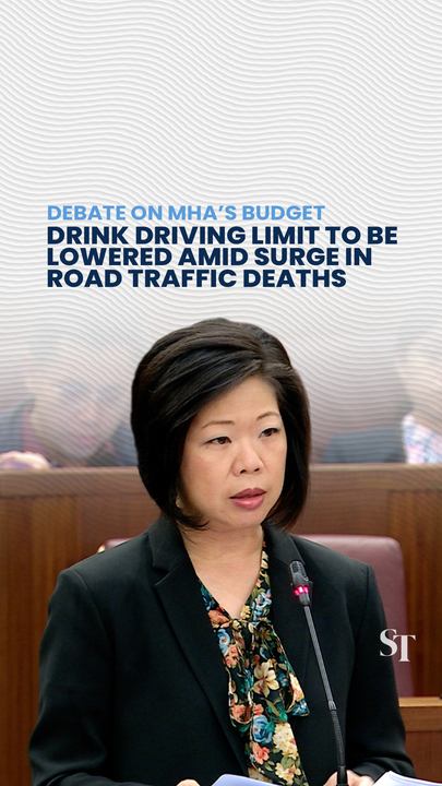 Singapore lowering drink driving limit in line with other jurisdictions in Asia