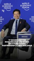 'Parece melhor em mandarim': PM Wong em Cingapura e parceria da China