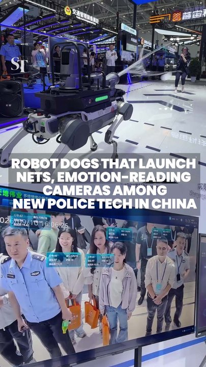 New Chinese police technology on display at public security expo in Jiangsu