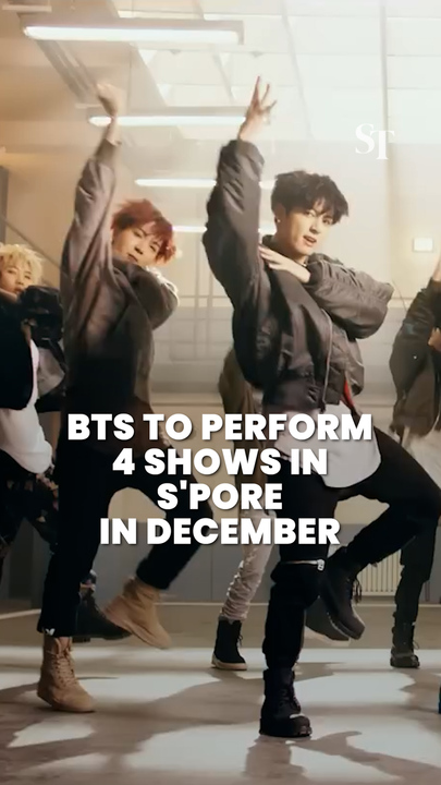 BTS to perform 4 shows in Singapore in December