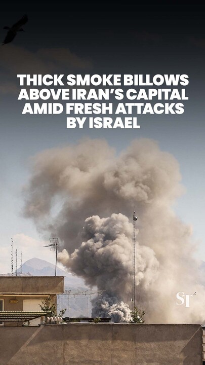 Iran’s capital Tehran hit by fresh round of attacks by Israel