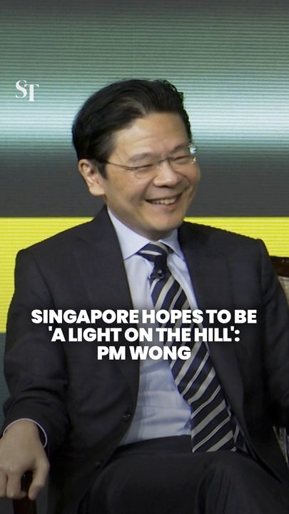 PM Wong hopes for Singapore to be ‘light on the hill, shining brightly in a dark world’