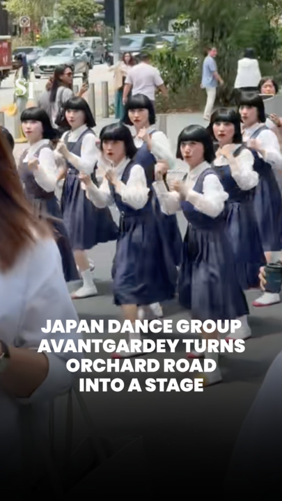 Japan’s Avantgardey spotted dancing at Orchard Road