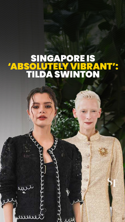 Singapore is ‘absolutely vibrant’: Tilda Swinton