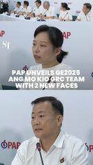 PAP unveils Ang Mo Kio GRC team with 2 new faces | GE2025