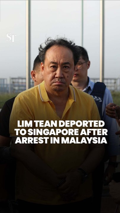 Lim Tean arrested in Singapore after being handed over by Malaysia authorities