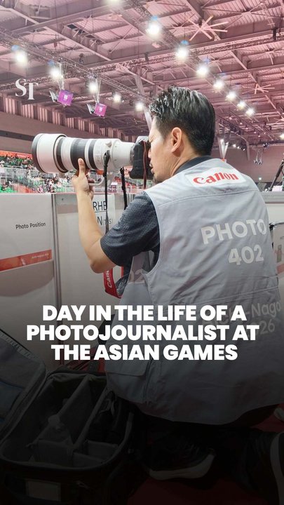 Day in the life of a photojournalist at the Asian Games