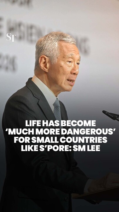 SM Lee on impact of rising global tensions on Singapore