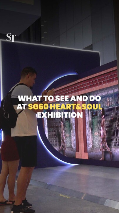 Activities at the SG60 Heart&Soul exhibition at Orchard Central and orchardgateway