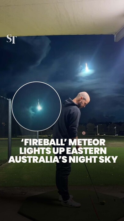 'Fireball' meteor streaks across eastern Australia
