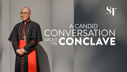 O cardeal de Cingapura Goh fica sincero sobre seu primeiro conclave