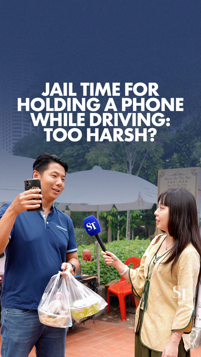 Jail for using a phone while driving in Singapore: What do Singaporeans think?