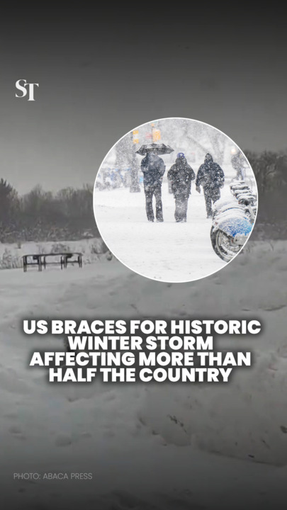 US braces for historic winter storm affecting more than half the country