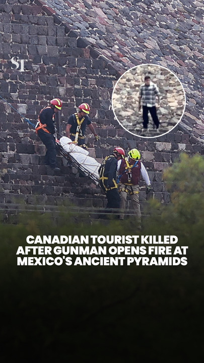 Canadian tourist killed after gunman opens fire at pyramids in Mexico