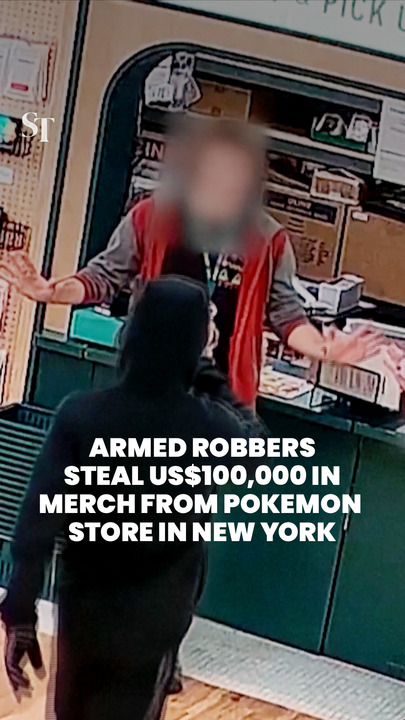 Armed robbers steal US$100,000 in merch from Pokemon store in New York