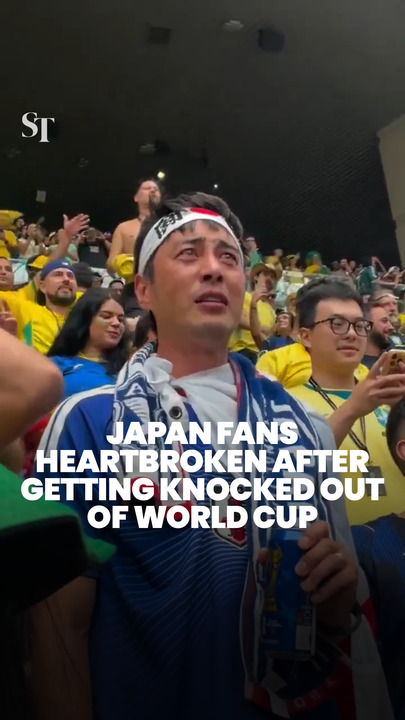 Japan fans heartbroken as Brazil end their World Cup dream