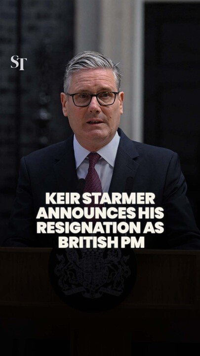 British Prime Minister Keir Starmer has resigned