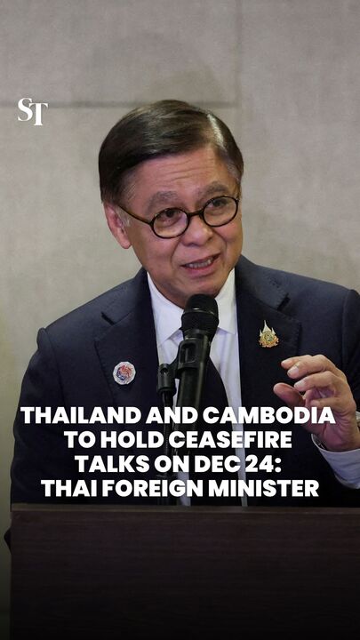 Thailand and Cambodia to hold ceasefire talks on Dec 24