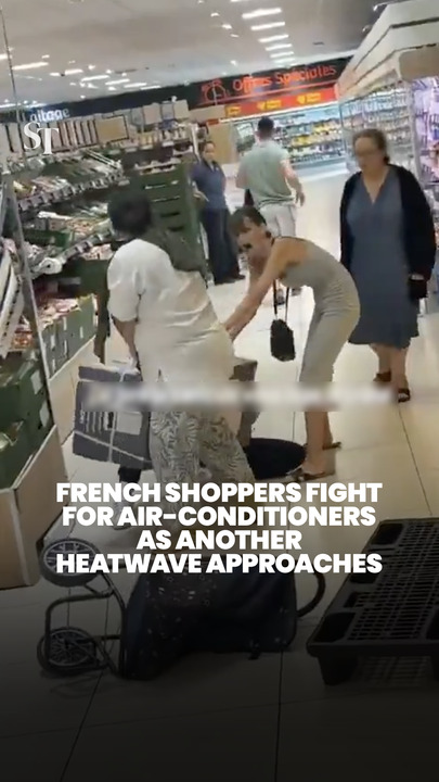 French scramble to find air-conditioners before next heatwave