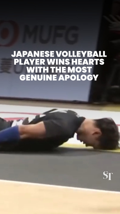 Japanese volleyball player Yuji Nishida wins hearts with the most sincere apology
