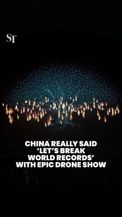 China’s mind-blowing drone display breaks 2 Guinness World Records