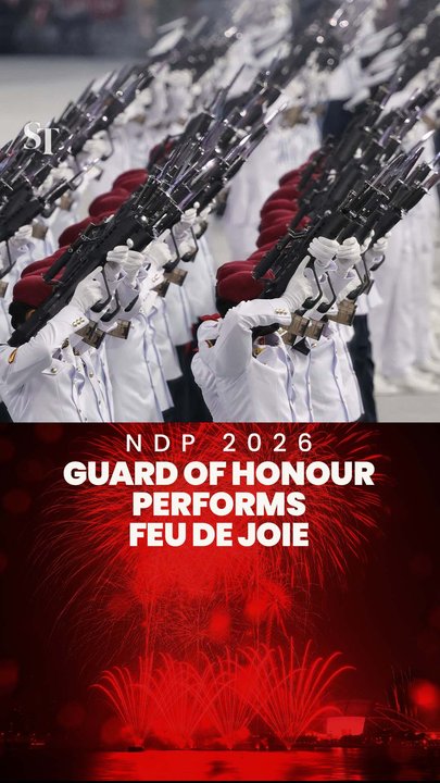 Guard of Honour performs feu de joie | NDP2026