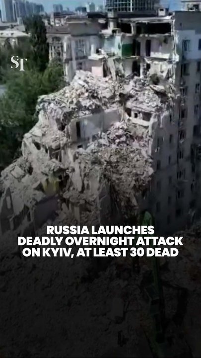 Russia launches deadly overnight attack on Kyiv